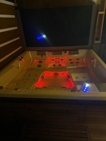 Chalupa s baznem a kachlovmi kamny - esk rj