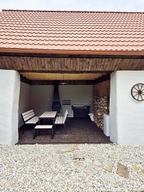 Chalupa bazn a wellness - hrad Zvkov - Psek