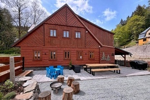 Nový objekt: Chalupa Krkonoše - koupací sud - řeka Úpa 5C-380
