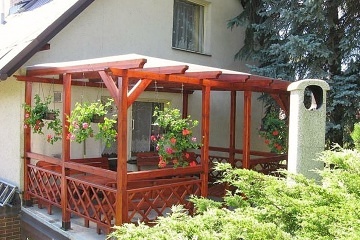 Chalupa sauna a pergola - Vyhlídka Kozinec - Krkonoše