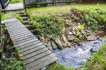 Chata s baz�nem - Ro�mberk - p�ehrada Lipno