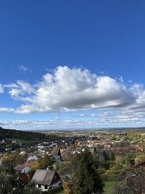 Chata a koupac sud s vhledem - Hostnsk vrchy