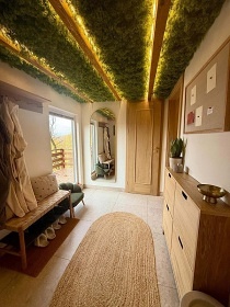 Chata a koupac� sud s v�hledem - Host�nsk� vrchy