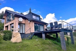 Nov objekt: Chata a koupac rybnk - ern hora - Jansk Lzn 5C-384