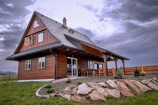 Chalupa wellness a kachlov� kamna - Beskydy