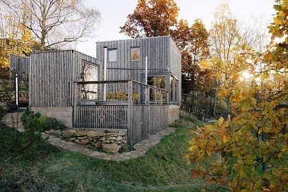 Wellness chata - Glamping s v�hledem - hrad Lipnice