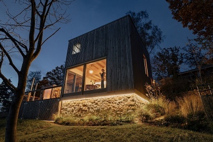 Wellness chata - Glamping s v�hledem - hrad Lipnice