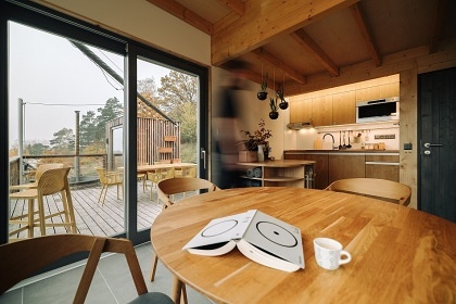 Wellness chata - Glamping s v�hledem - hrad Lipnice