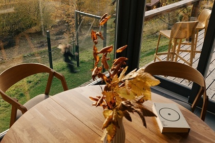 Wellness chata - Glamping s v�hledem - hrad Lipnice