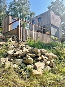 Wellness chata - Glamping s v�hledem - hrad Lipnice