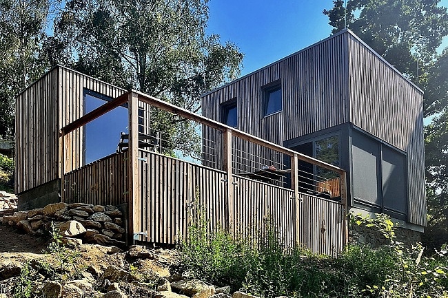 Wellness chata - Glamping s v�hledem - hrad Lipnice