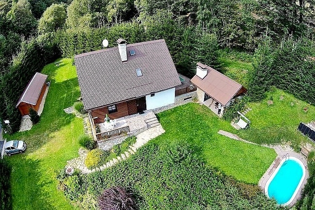 Chalupa s bazénem - Králický Sněžník - Jeseníky