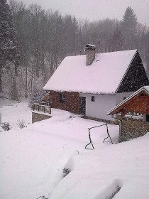 Chalupa s baznem - Krlick Snnk - Jesenky