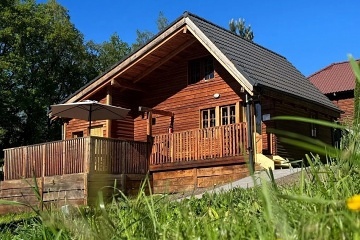 Chata s terasou a vivkou - Drahansk vrchovina