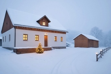 Chalupa Jesen�k u cyklostezky - L�zn� Lipov�