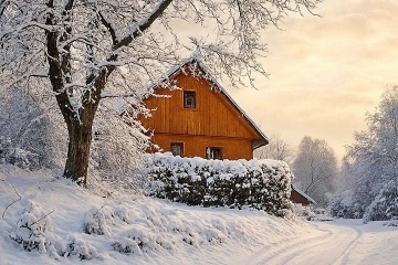 Chalupa Jesen�k u cyklostezky - L�zn� Lipov�