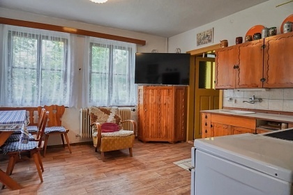 Chalupa u lesa - Kru�n� hory - hora Kl�novec