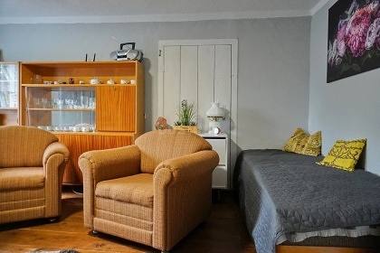 Chalupa u lesa - Kru�n� hory - hora Kl�novec