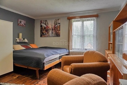 Chalupa u lesa - Kru�n� hory - hora Kl�novec