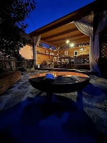 Rouben� chalupa s wellness - p�ehrada V�r