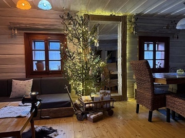 Rouben� chalupa s wellness - p�ehrada V�r