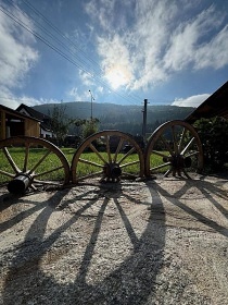 Rouben� chalupa s wellness - p�ehrada V�r