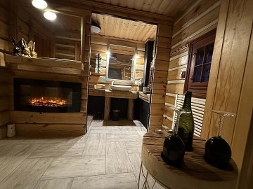 Rouben� chalupa s wellness - p�ehrada V�r