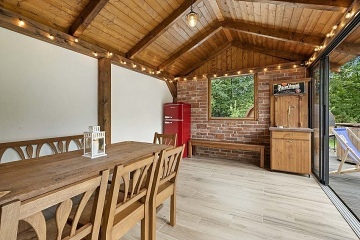 Wellness chalupa s baz�nem a kachlov�mi kamny