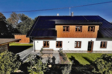 Chalupa se saunou - �dol� Divok� Orlice - De�tn�