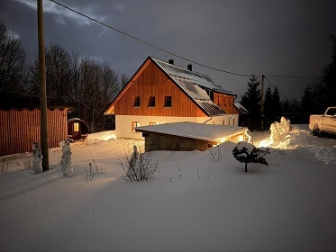 Chalupa se saunou - �dol� Divok� Orlice - Jadrn�