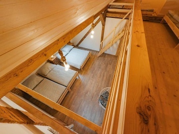 Wellness chalupa s baz�nem - v��ivka a koupac� sud