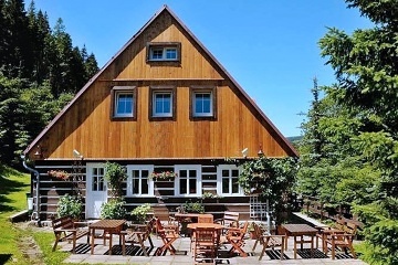 Chalupa pod Sn�kou u lesa - �psk� vodop�d