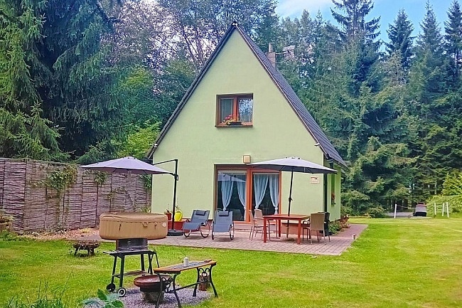 Chata na samot� s v��ivkou - ���rsk� vrchy