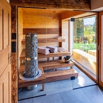 Roubenka se saunou na �umav� - Boub�nsk� prales