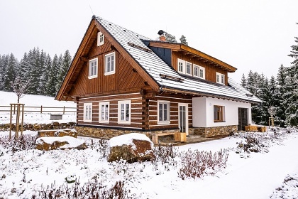 Roubenka se saunou na �umav� - Boub�nsk� prales