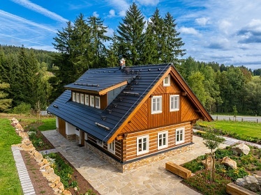 Roubenka se saunou na �umav� - Boub�nsk� prales