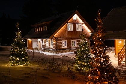 Roubenka se saunou na �umav� - Boub�nsk� prales