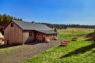 Horsk� chata - Jelen� - Kru�nohorsk� magistr�la