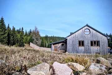 Horsk� chata - Jelen� - Kru�nohorsk� magistr�la