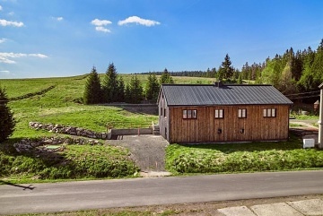 Horsk� chata - Jelen� - Kru�nohorsk� magistr�la