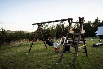 Chaty Host�nsk� vrchy - Slu�ovick� p�ehrada