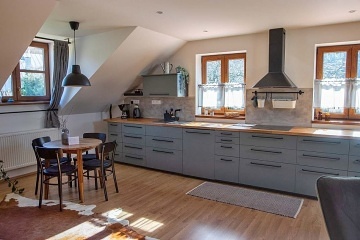 Wellness chata a baz�n - z�mek Konopi�t� - Blan�k