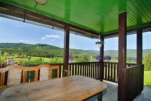 Chalupa na pomezí Česka a Slovenska - Beskydy