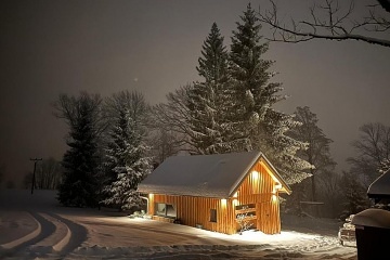 Chata s v��ivkou - rozhledna �al� - Krkono�e