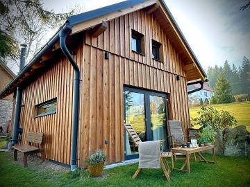 Chata s v��ivkou - rozhledna �al� - Krkono�e