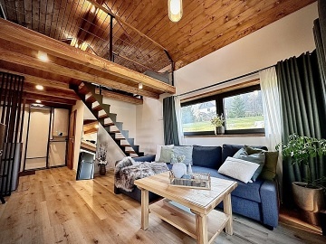 Chata s v��ivkou - rozhledna �al� - Krkono�e