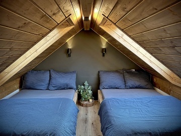 Chata s v��ivkou - rozhledna �al� - Krkono�e