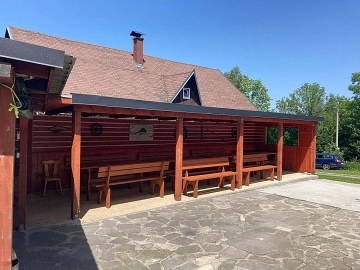 Chalupa s baz�nem - Velk� De�tn� - Orlick� hory