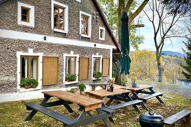 Chalupa s vířivkou - Bubákov - Žalý - Krkonoše