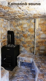 Chata se saunou u lesa - Hracholusk� p�ehrada